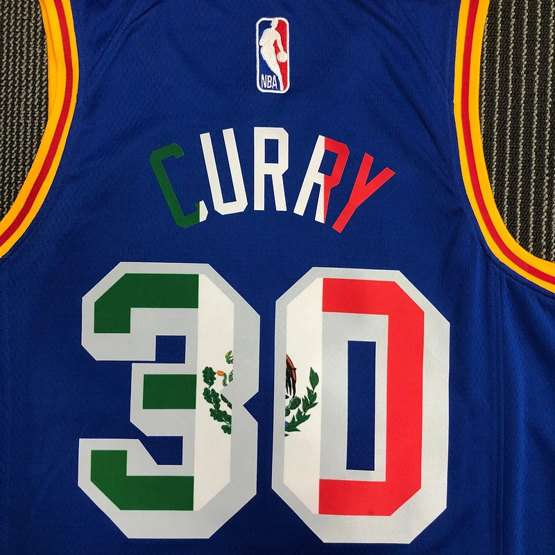 75th anniversary Golden State Warriors Retro Mexico #30