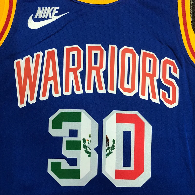 75th anniversary Golden State Warriors Retro Mexico #30