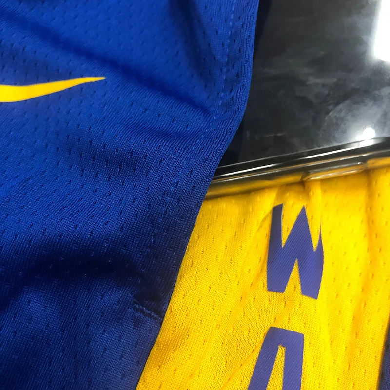 Golden State Warriors tram blue Shorts