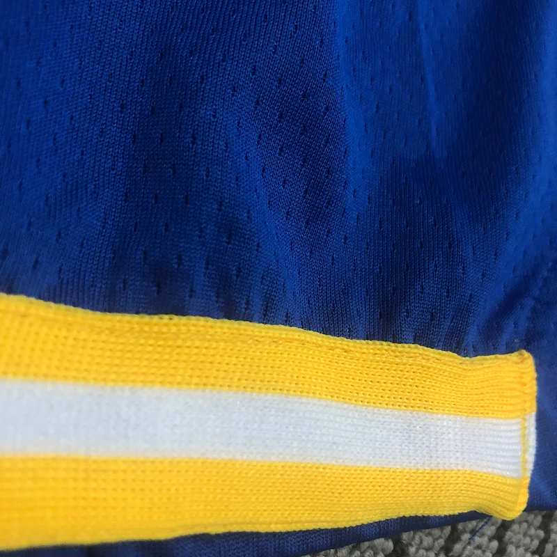 Golden State Warriors tram blue Shorts