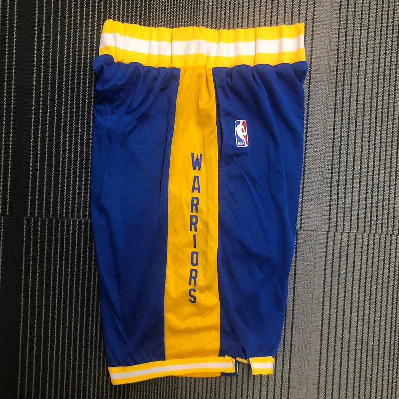 Golden State Warriors tram blue Shorts