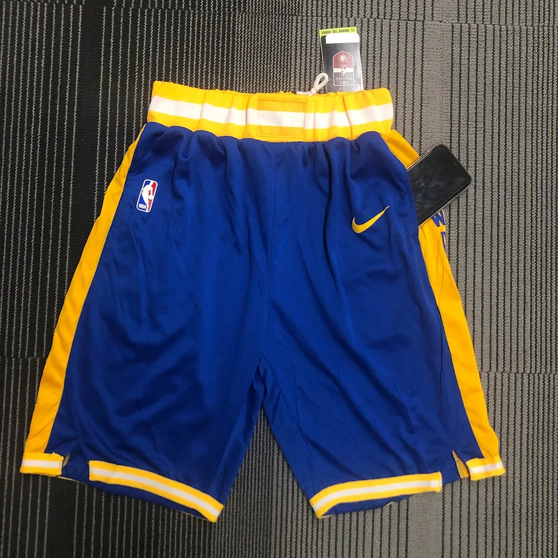 Golden State Warriors tram blue Shorts