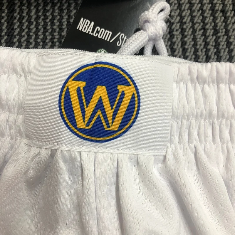 Golden State Warriors White Shorts