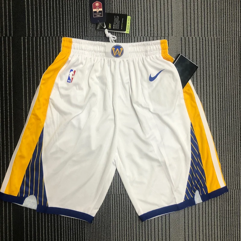 Golden State Warriors White Shorts