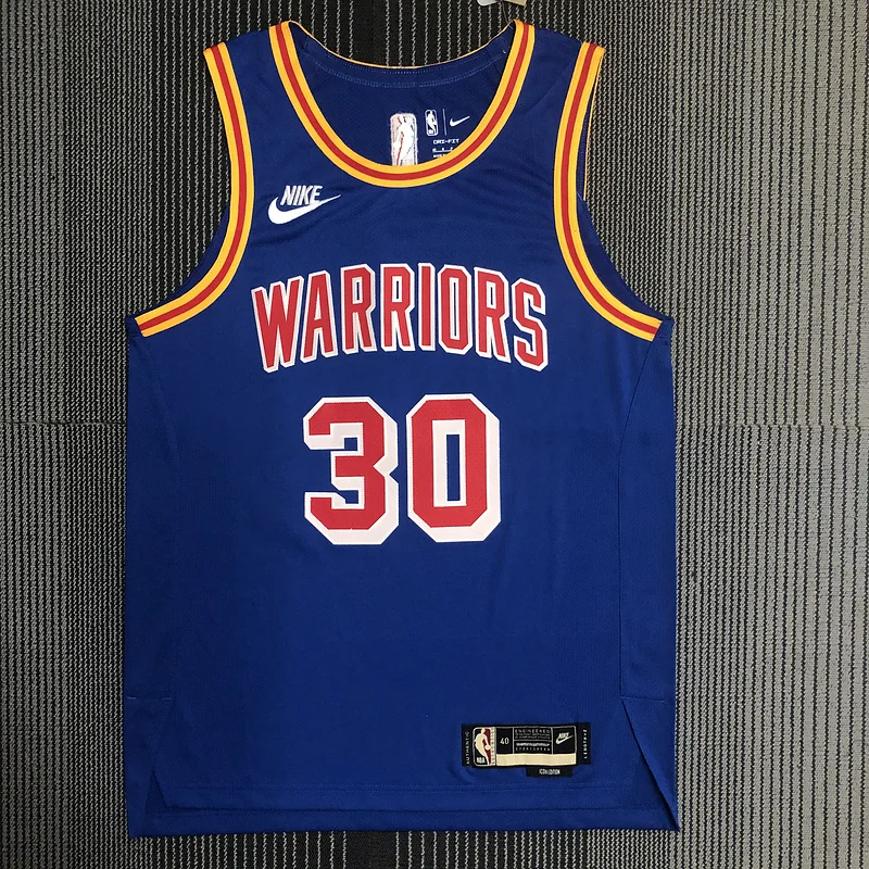 AU Player version Golden State Warriors Retro #30 Curry