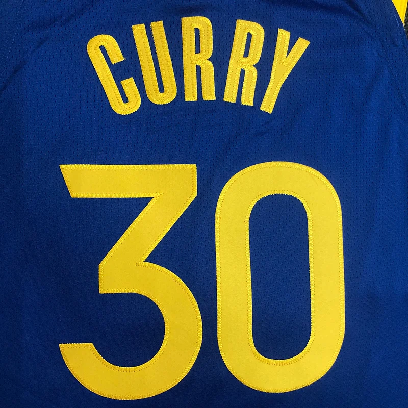 AU Player version Golden State Warriors blue #30 Curry