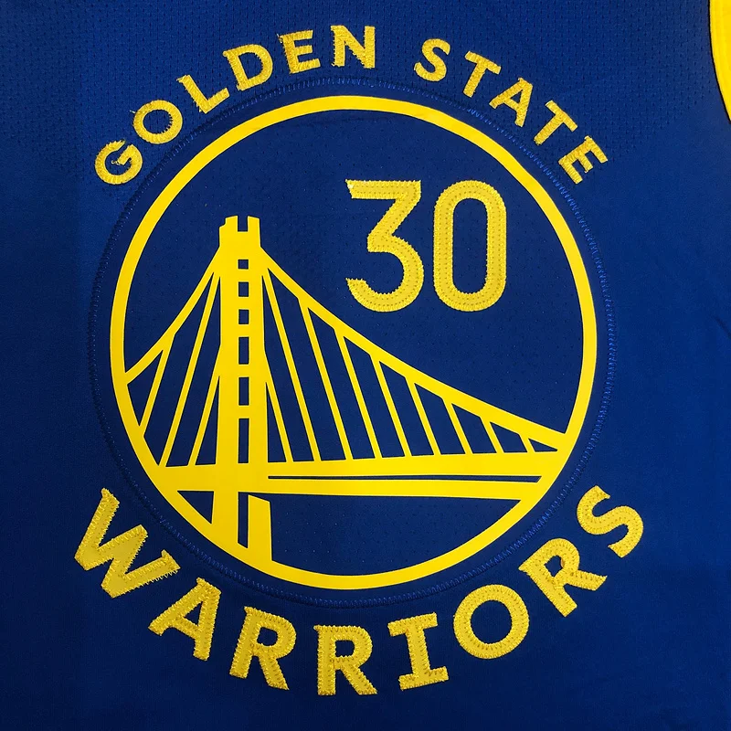 AU Player version Golden State Warriors blue #30 Curry