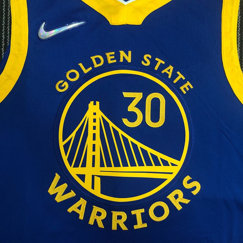 AU Player version Golden State Warriors blue #30 Curry