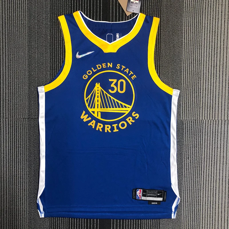 AU Player version Golden State Warriors blue #30 Curry