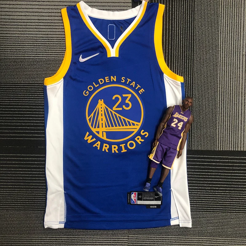 75th anniversary Golden State Warriors blue #23 Green