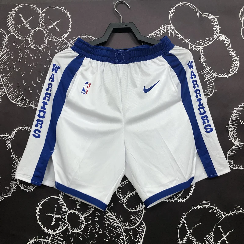 Golden State Warriors White Shorts