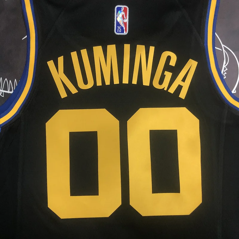 2022 Season Golden State Warriors City version #00 Kuminga