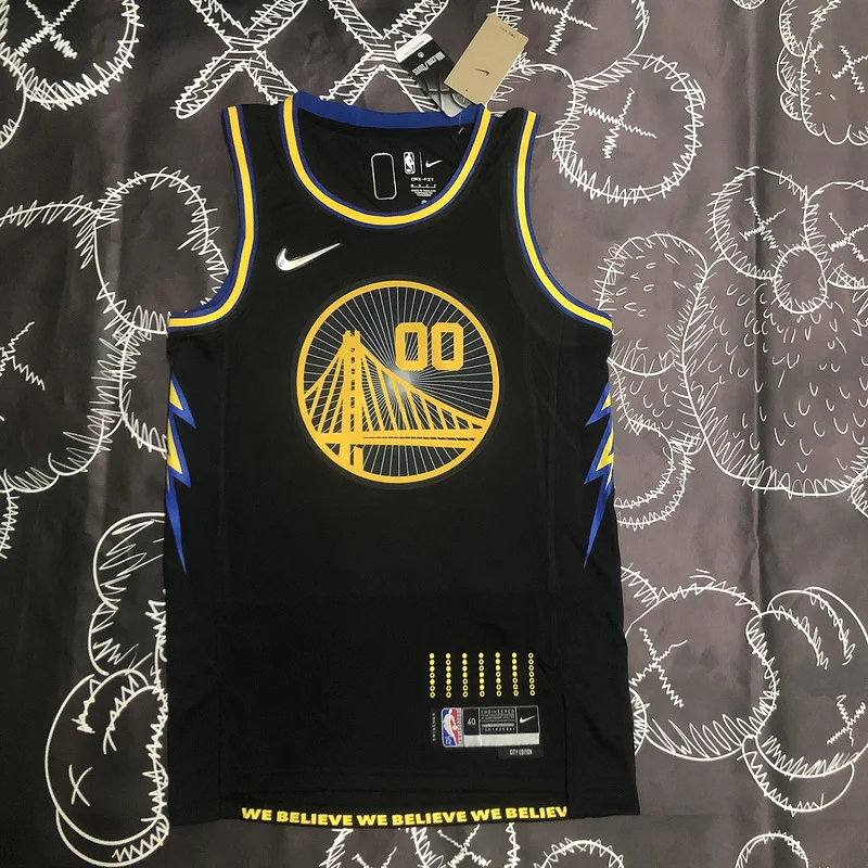 2022 Season Golden State Warriors City version #00 Kuminga