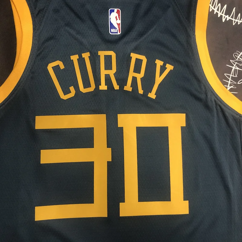 2018 Season Golden State Warriors gray #30 Curry