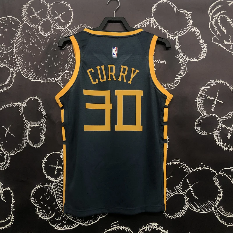 2018 Season Golden State Warriors gray #30 Curry