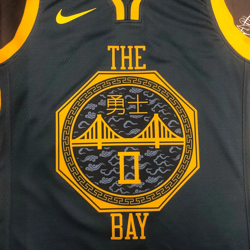 2018 Season Golden State Warriors gray #00 Payton