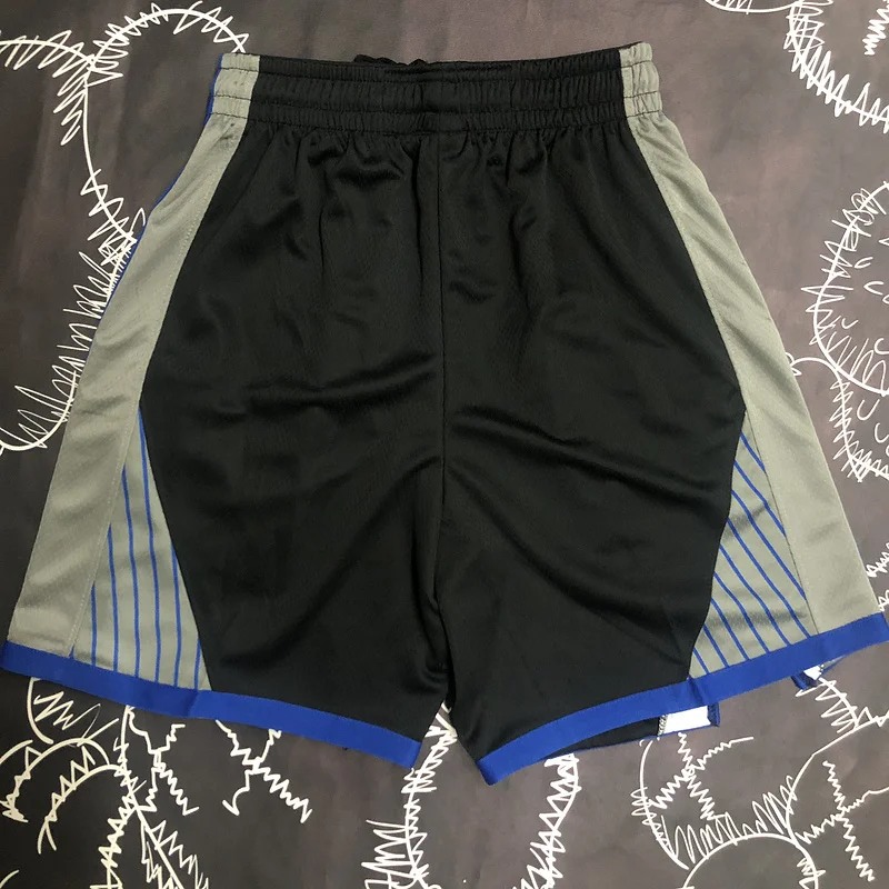 2020 Season Golden State Warriors black gray Shorts