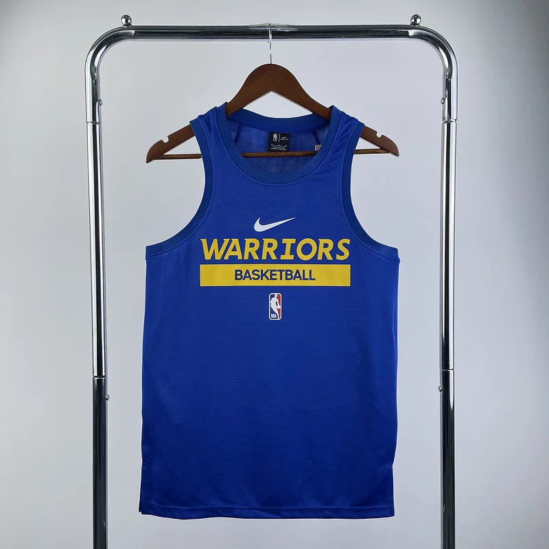 2023 Season Golden State Warriors blue training vest