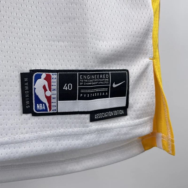 2023 Season Golden State Warriors V-neck White #22 Wiggins