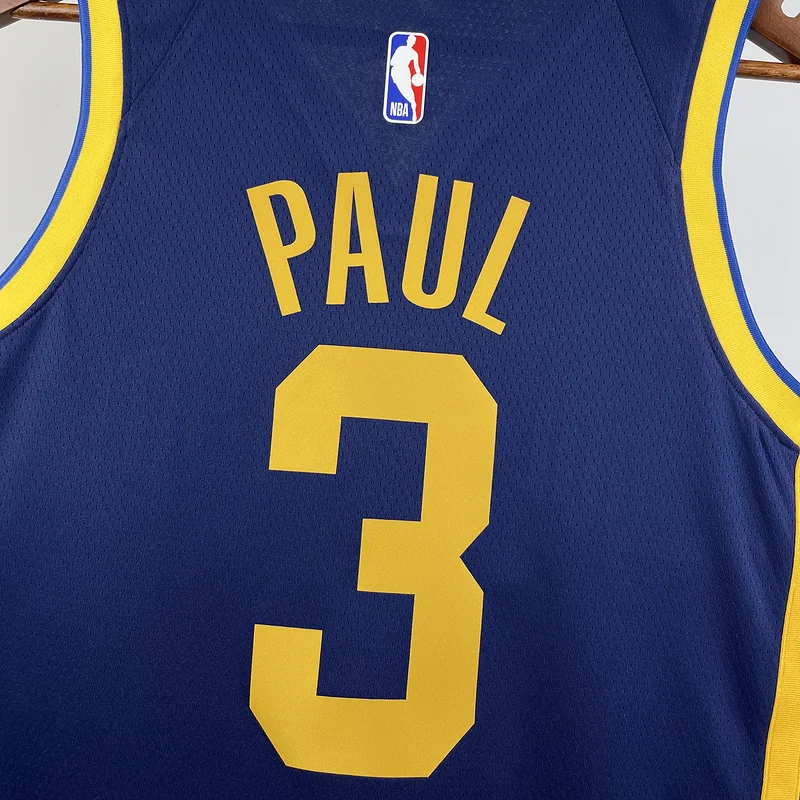 2023 Season Golden State Warriors trapeze limited #3 Paul