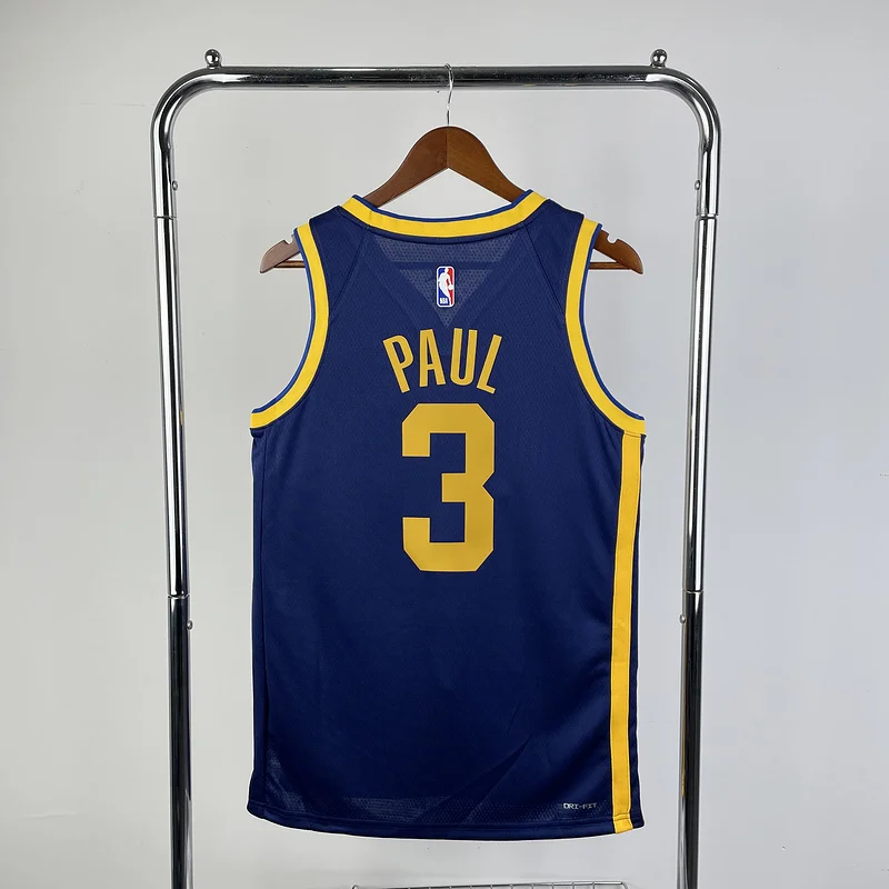 2023 Season Golden State Warriors trapeze limited #3 Paul