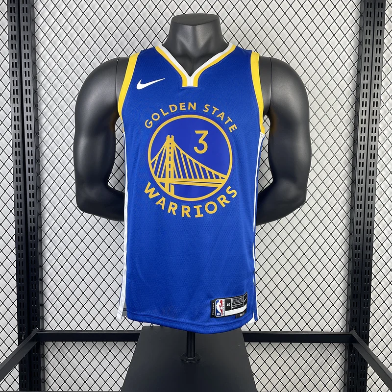 2023 Season Golden State Warriors away blue #3 Paul