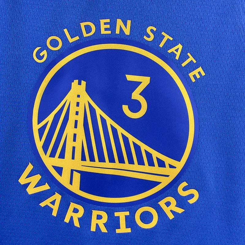 2023 Season Golden State Warriors away blue #3 Paul