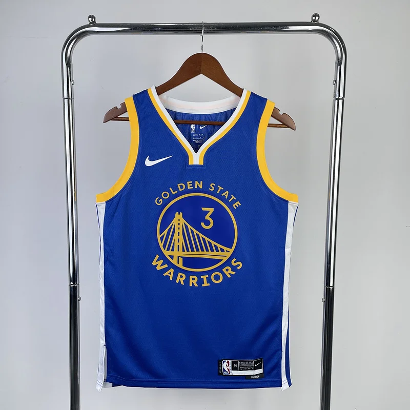 2023 Season Golden State Warriors away blue #3 Paul