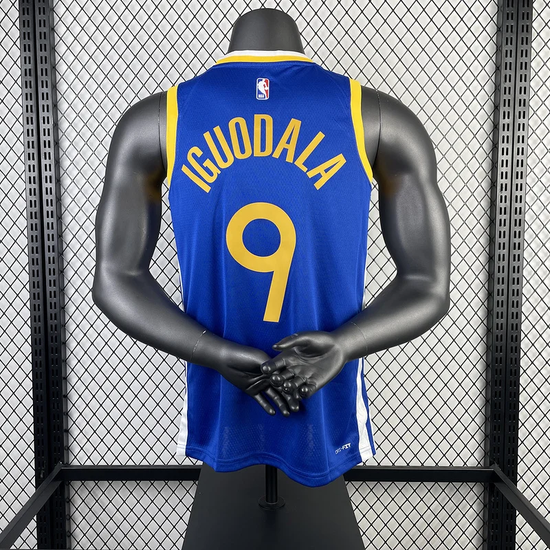 2023 Season Golden State Warriors away blue #9 Iguodala