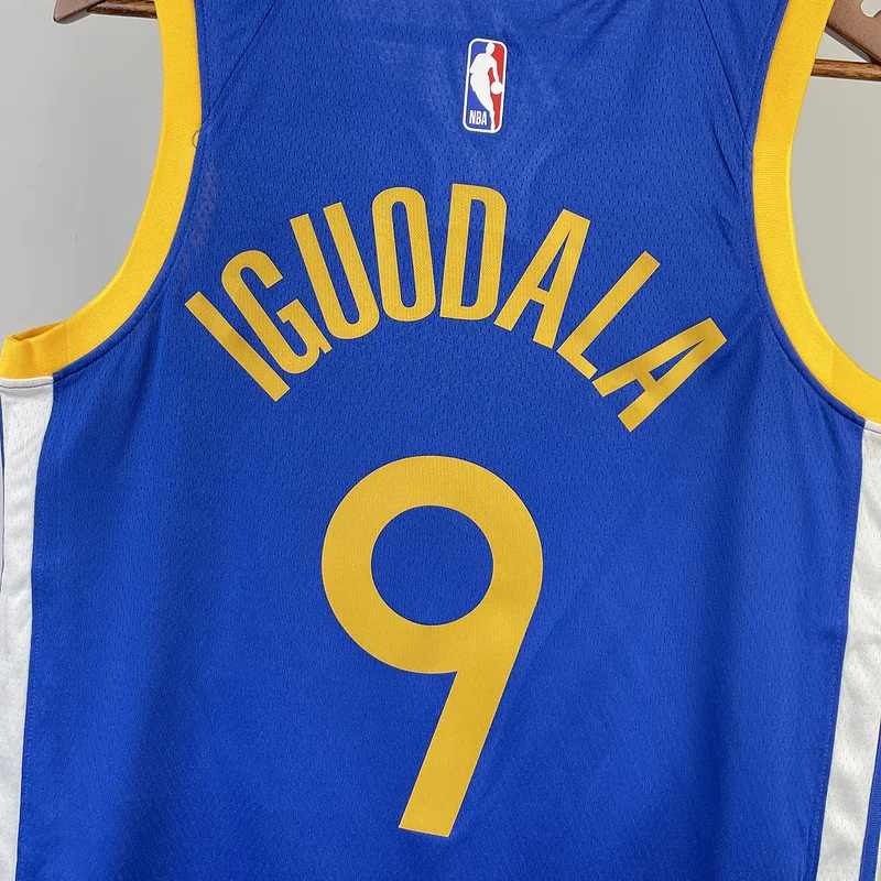 2023 Season Golden State Warriors away blue #9 Iguodala