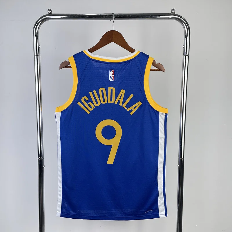 2023 Season Golden State Warriors away blue #9 Iguodala