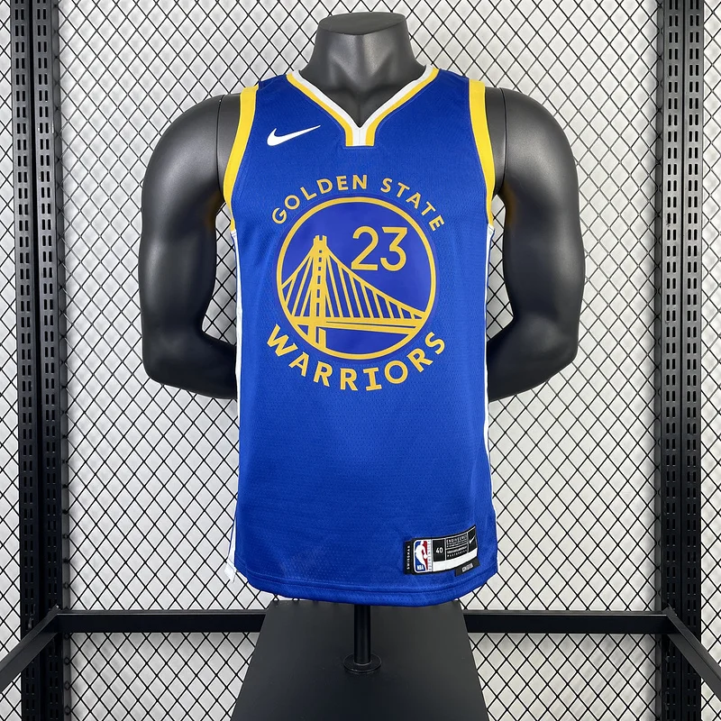 2023 Season Golden State Warriors away blue #23 Green