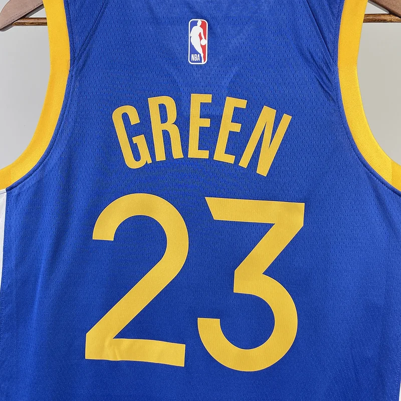 2023 Season Golden State Warriors away blue #23 Green