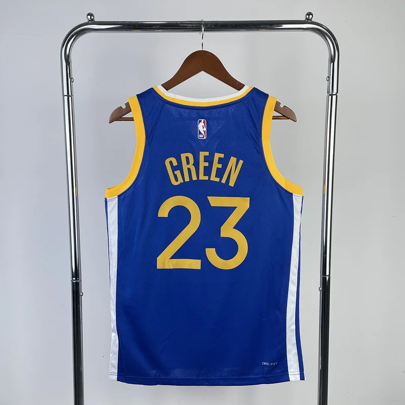 2023 Season Golden State Warriors away blue #23 Green