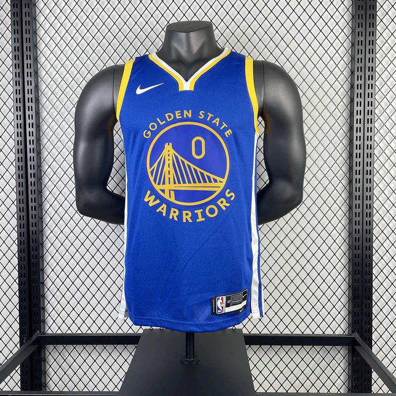 2023 Season Golden State Warriors away blue #0 Payton