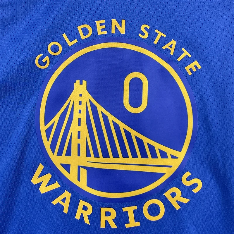 2023 Season Golden State Warriors away blue #0 Payton