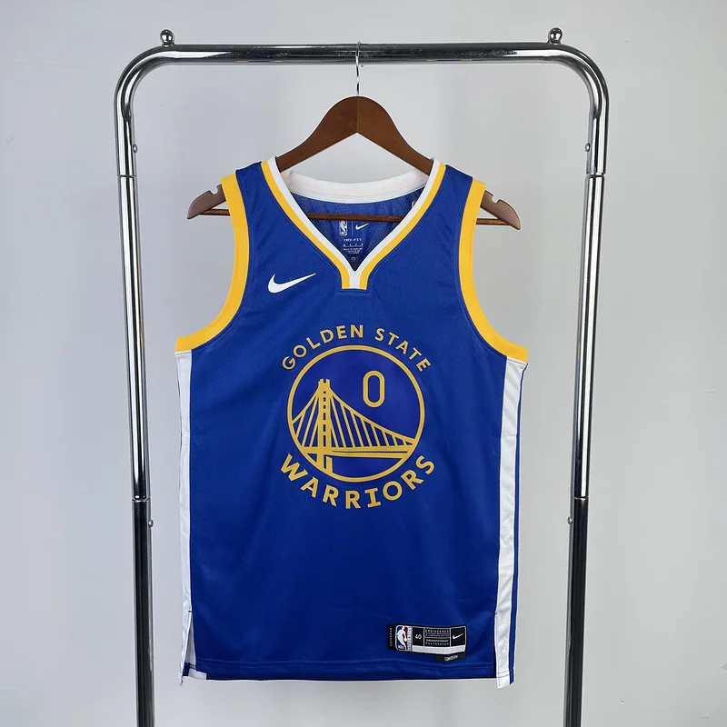 2023 Season Golden State Warriors away blue #0 Payton