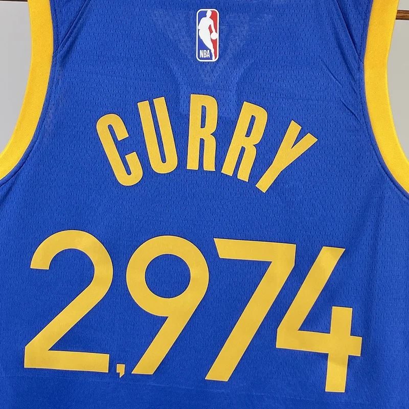 2023 Season Golden State Warriors away blue #2974