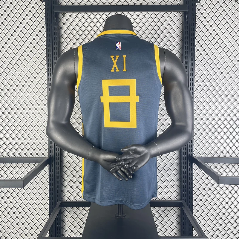 2018 Season Golden State Warriors gray #8