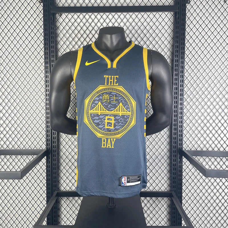 2018 Season Golden State Warriors gray #8