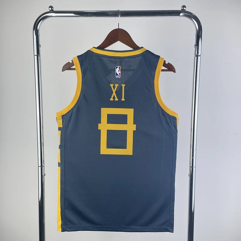 2018 Season Golden State Warriors gray #8