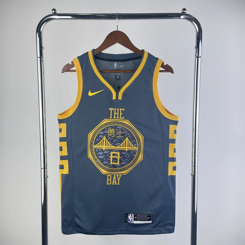 2018 Season Golden State Warriors gray #8