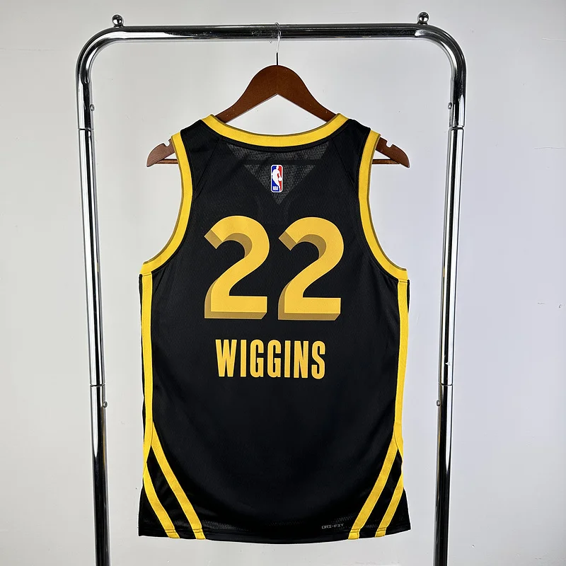 2024 Season Golden State Warriors City version #22 Wiggins