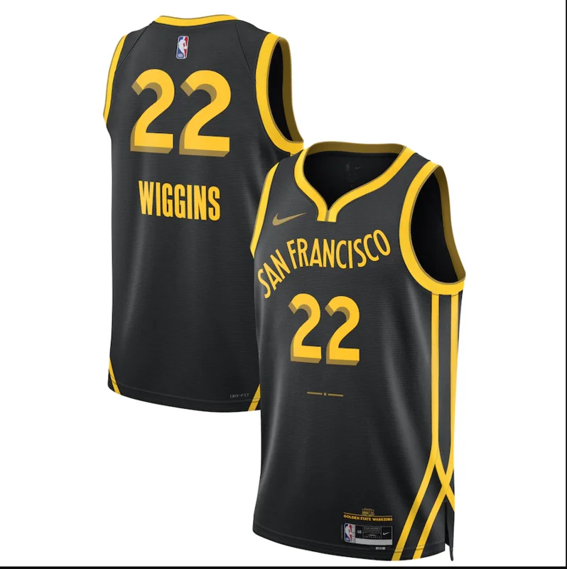 2024 Season Golden State Warriors City version #22 Wiggins