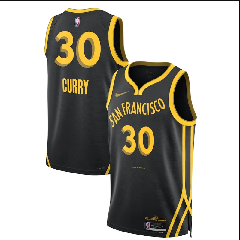 2024 Season Golden State Warriors City version #30 Curry