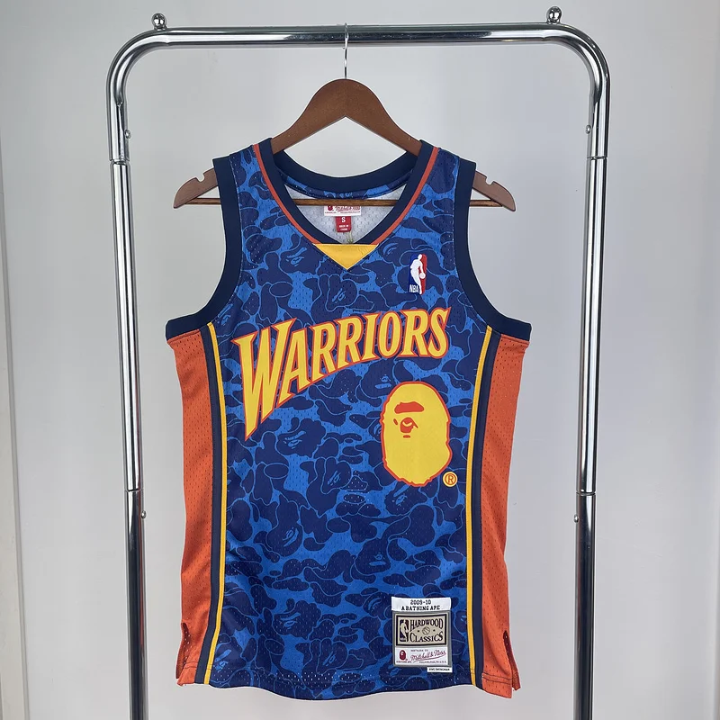 BAPE×M&N co-branded Golden State Warriors