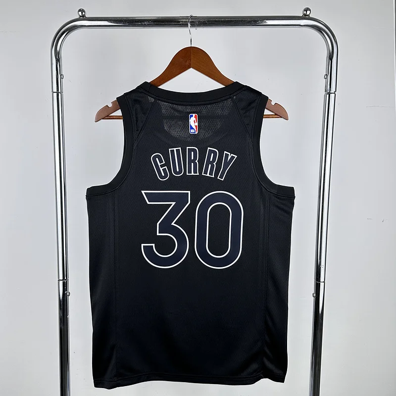 Golden State Warriors black Honor version #30 Curry