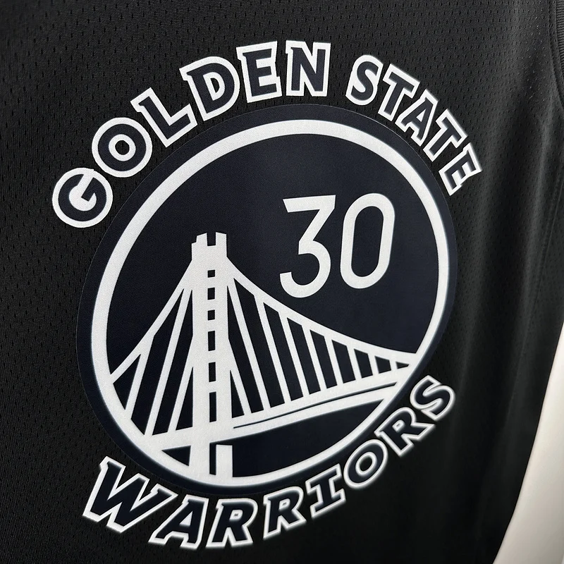 Golden State Warriors black Honor version #30 Curry