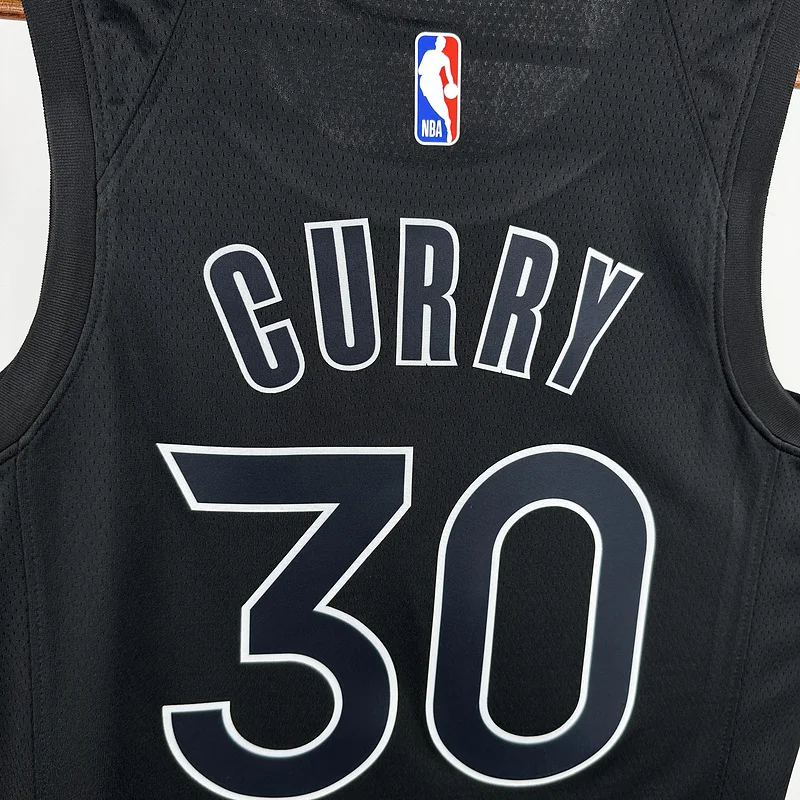 Golden State Warriors black Honor version #30 Curry