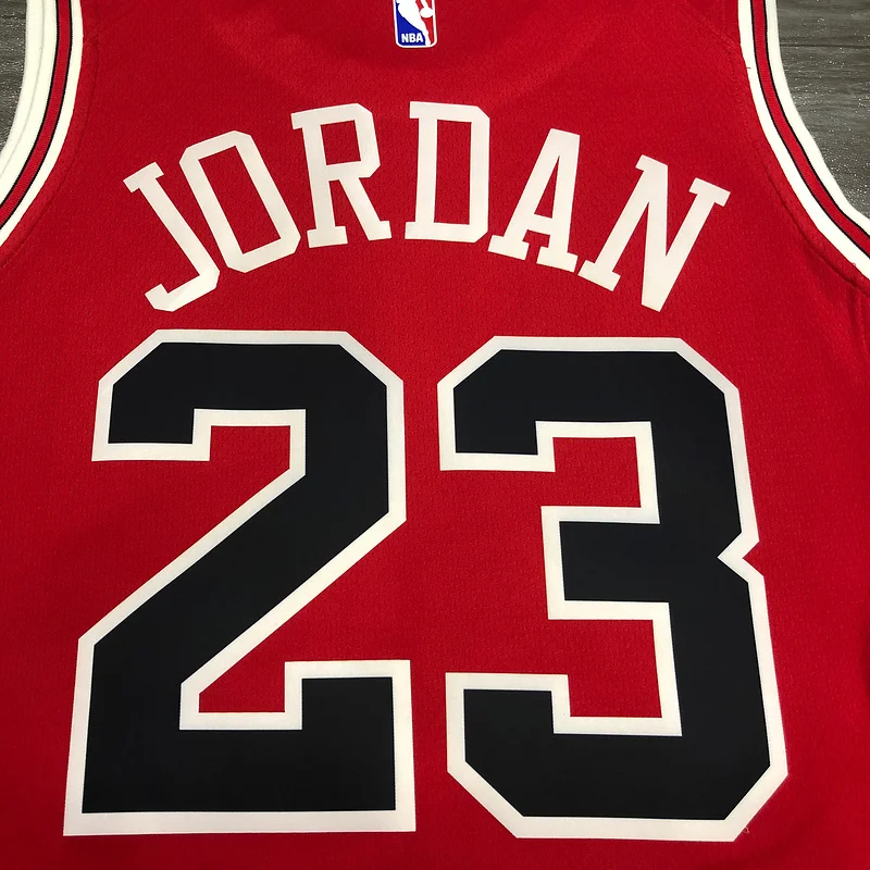 NBA Chicago Bulls Basketball jersey round neck red #23 Jordan